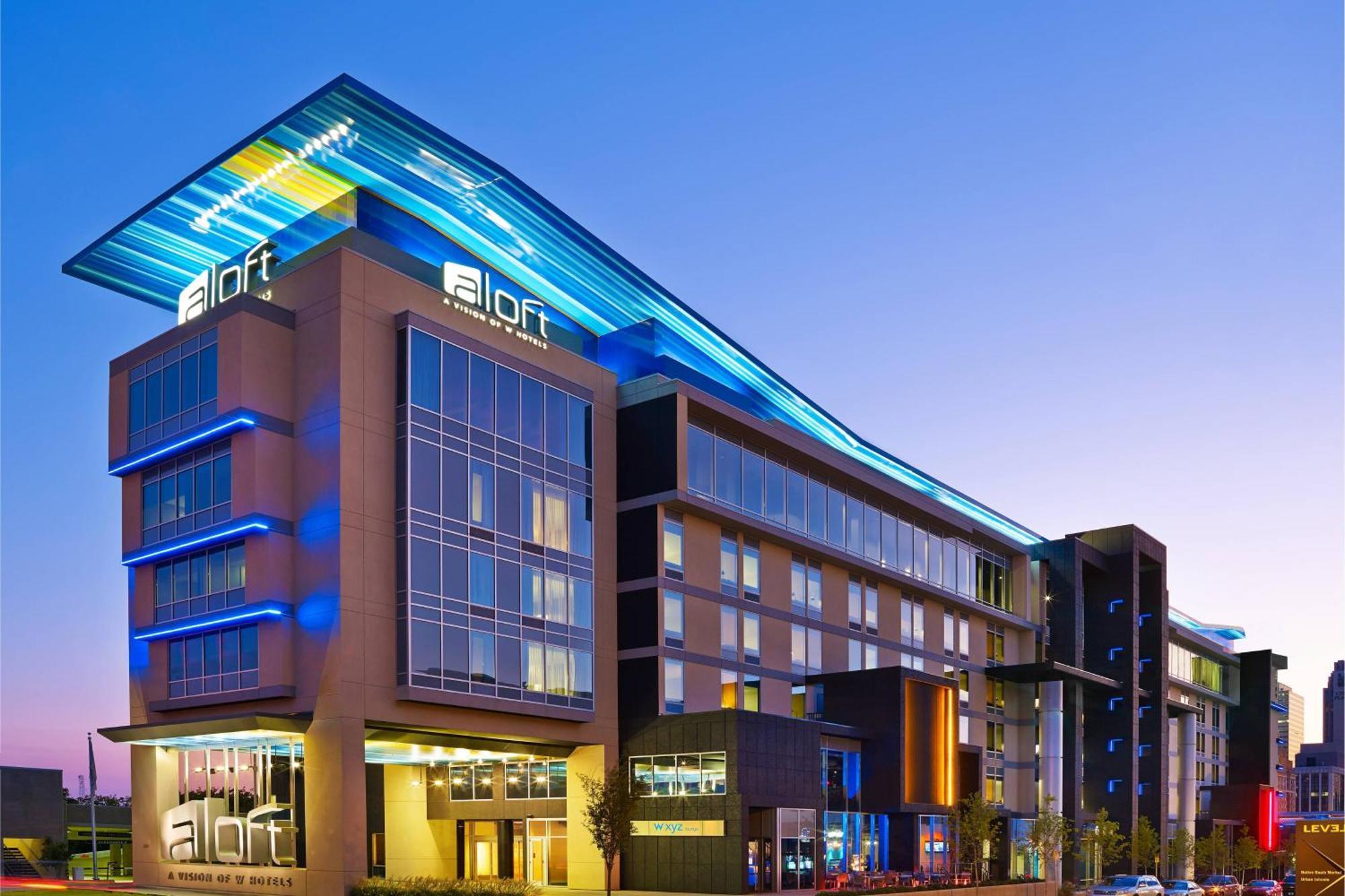 Aloft Oklahoma City Downtown - Bricktown Exteriör bild