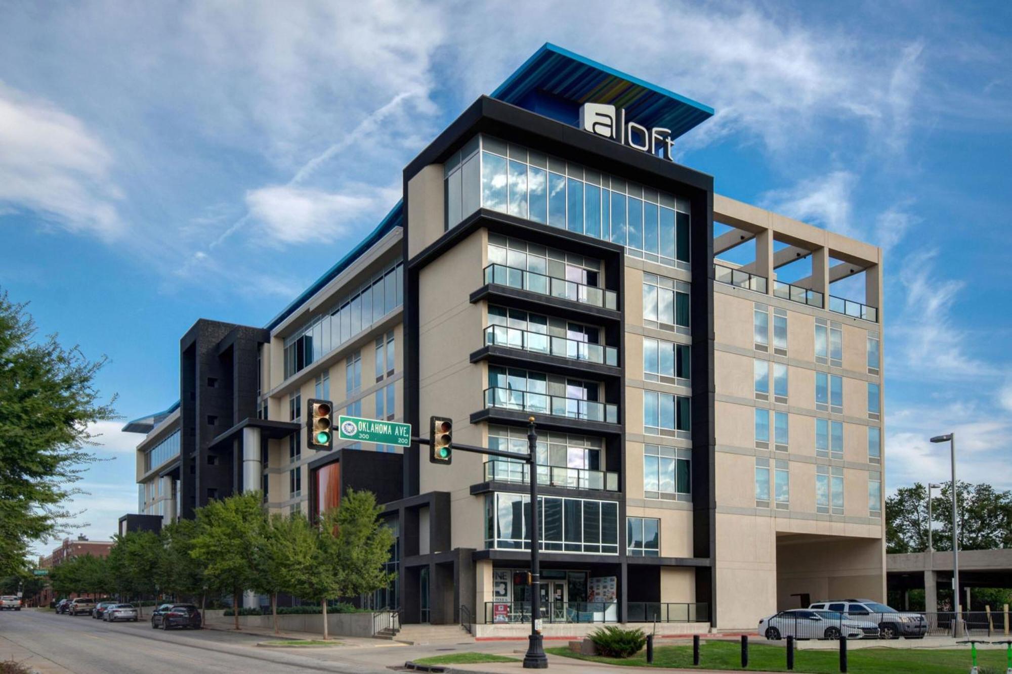 Aloft Oklahoma City Downtown - Bricktown Exteriör bild